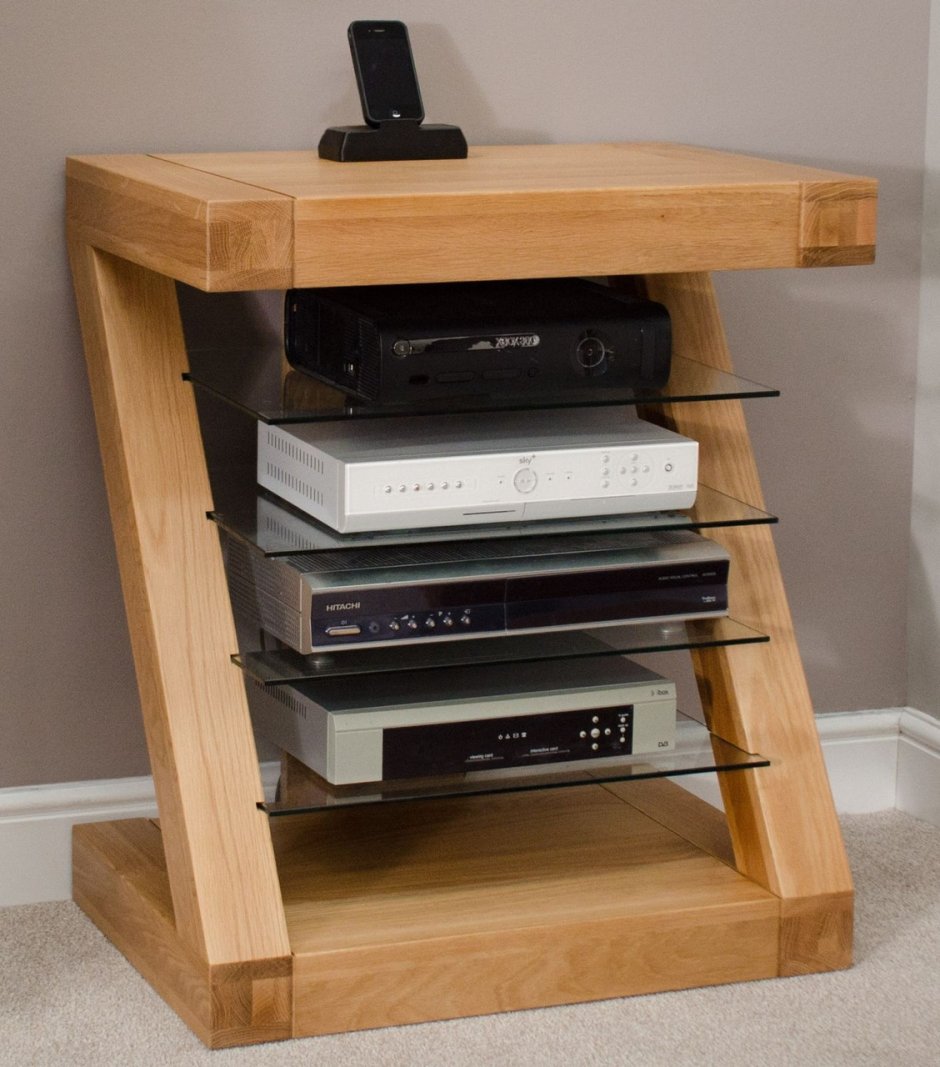 Стойки Hi Fi под аппаратуру массив дуба