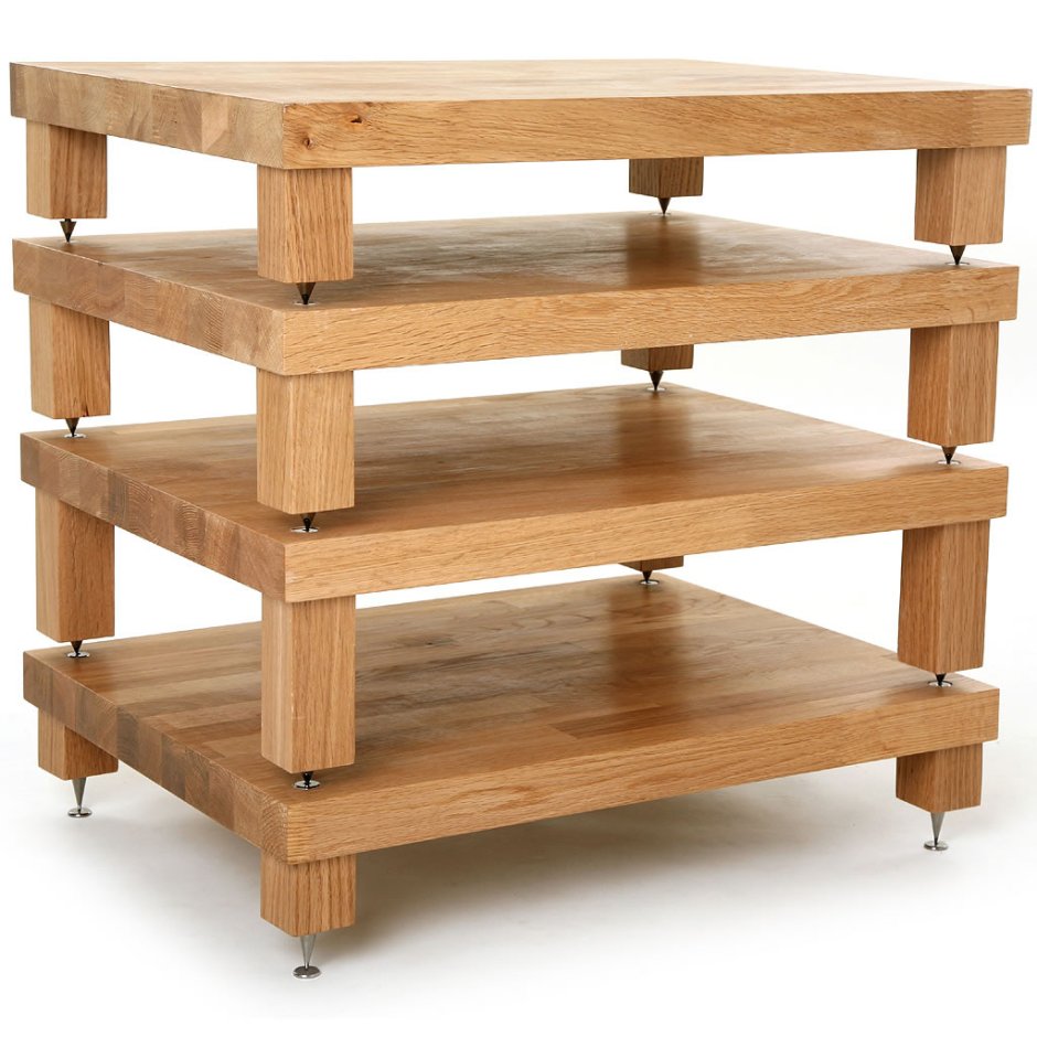 Стойка для аппаратуры из дерева