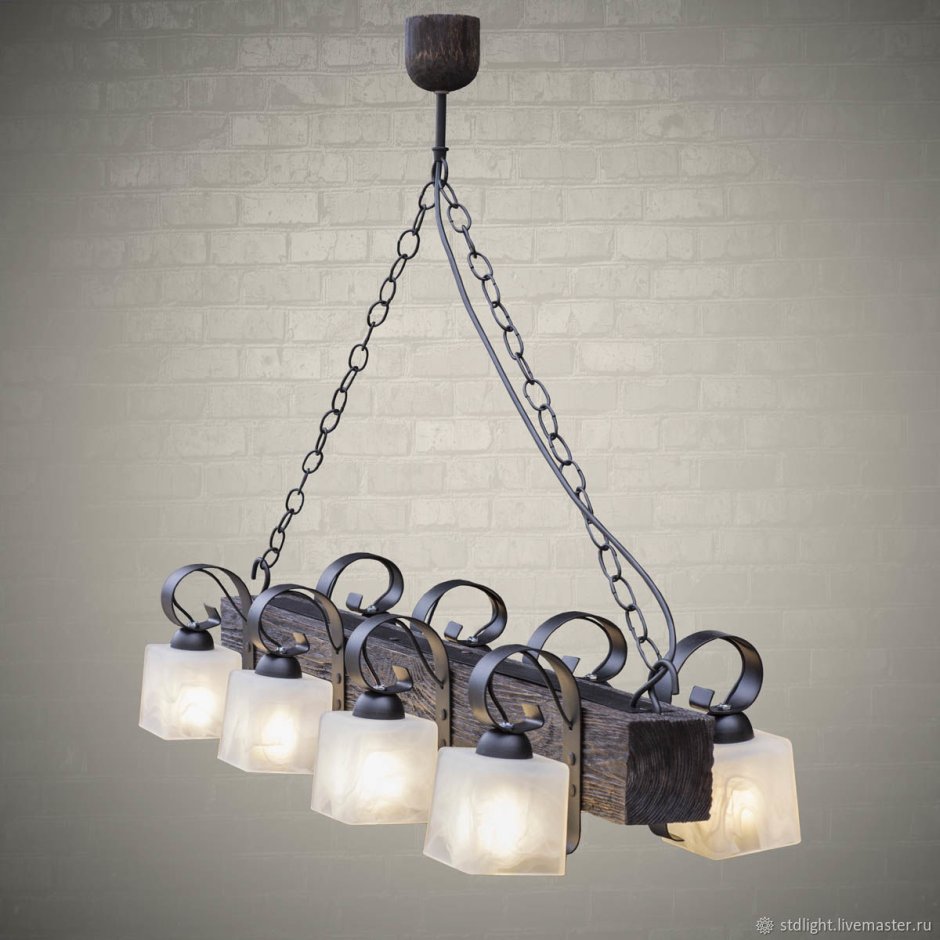 Светильник на цепях