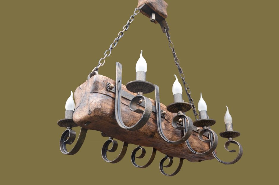 Люстра в стиле викингов