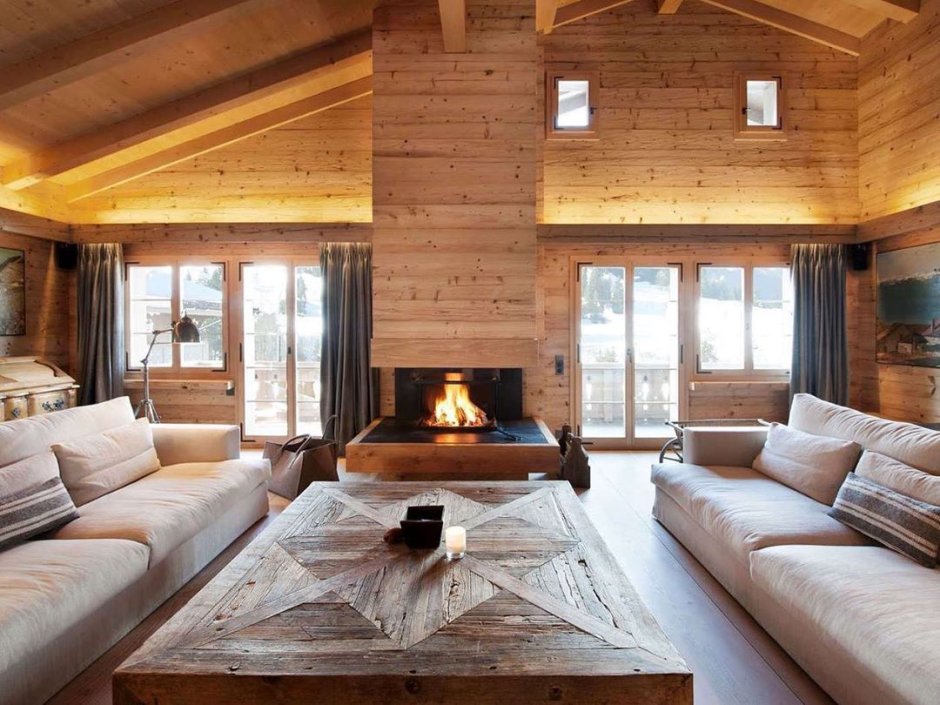 Шале из клееного бруса Алпин проект