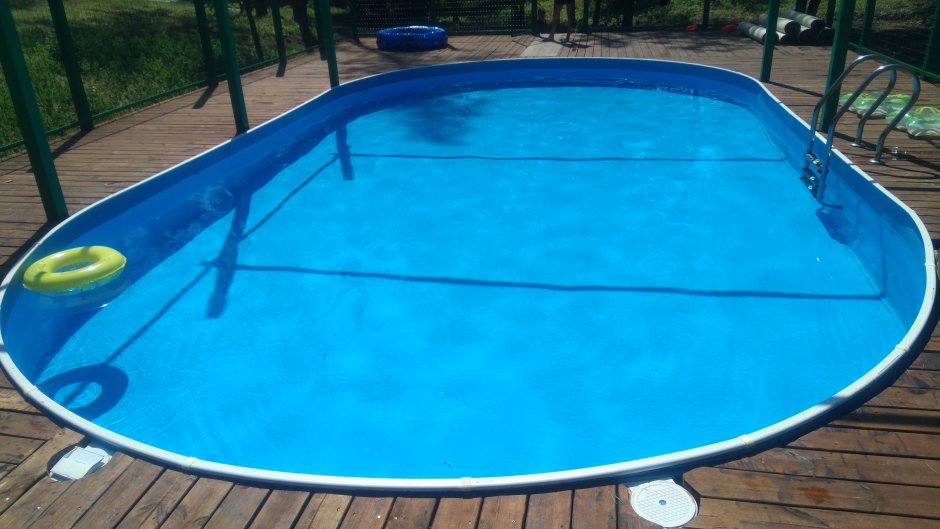 Бассейн Лагуна морозоустойчивый овальный 3. 05