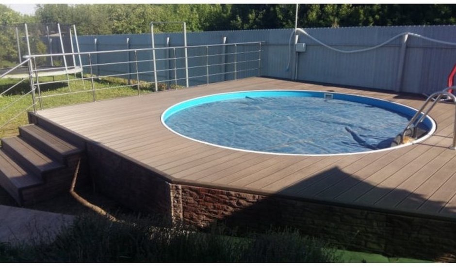 Бассейн Лагуна 4,9х2,74х1,25 м