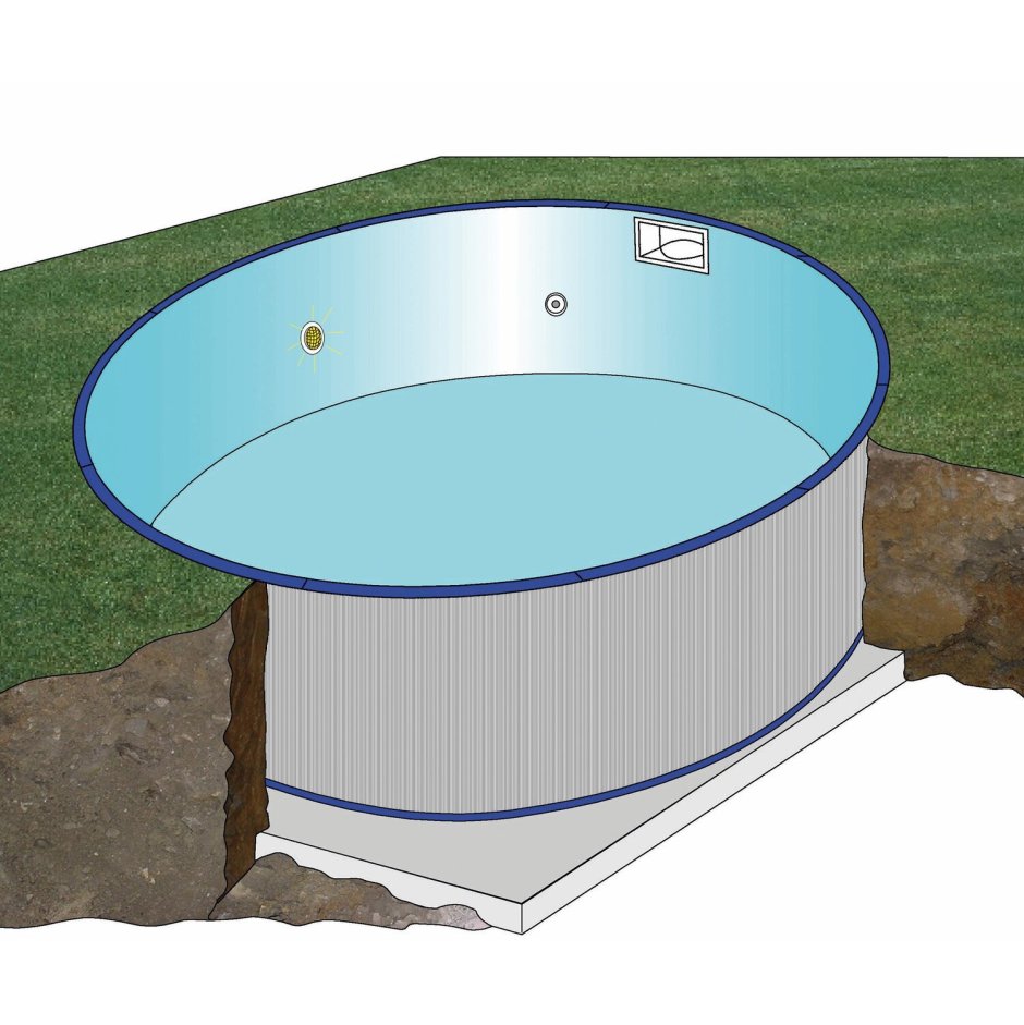 Бассейн gre kit500po