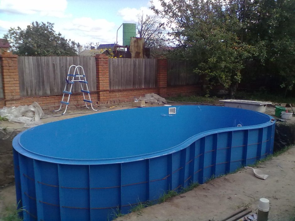 Бассейн пластиковый вкапываемый