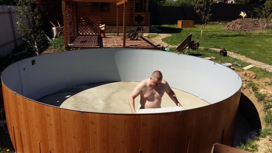 Бассейн Atlantic Pool круглый Esprit-big размер 3,6х1,35 м