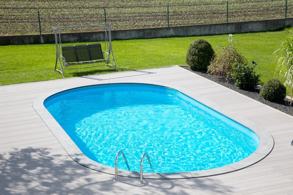 Бассейн Лагуна морозоустойчивый овальный 3. 05