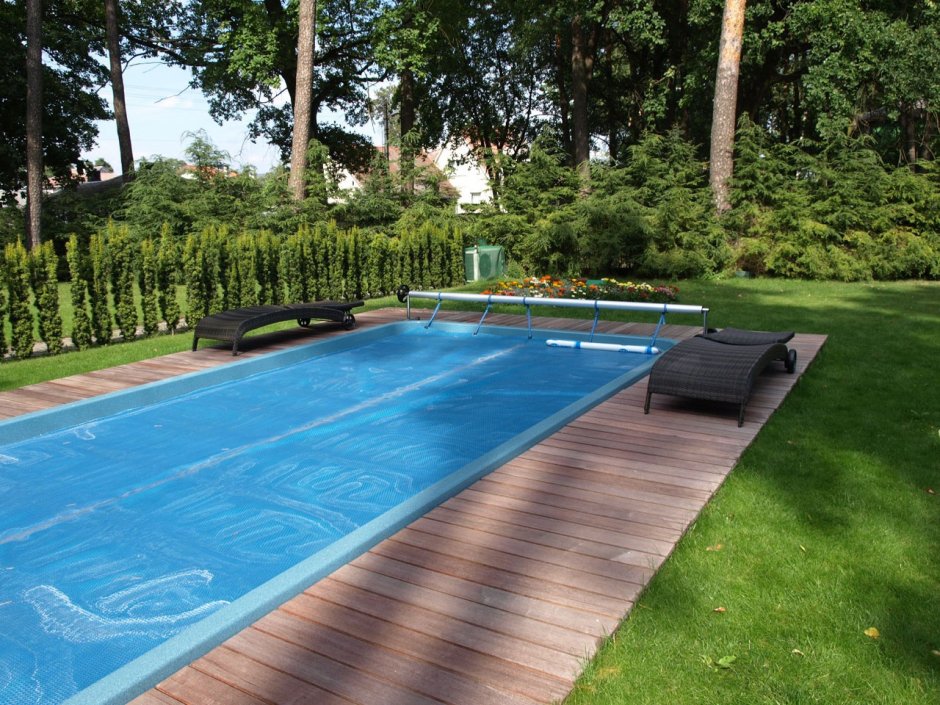 Бассейны встроенные в землю