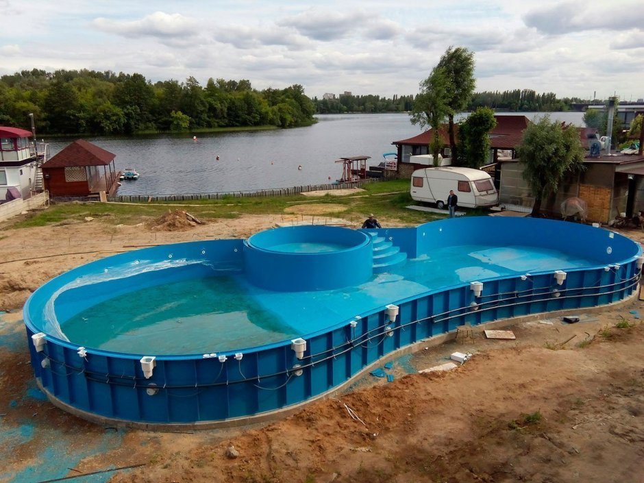 Бассейн из полипропилена