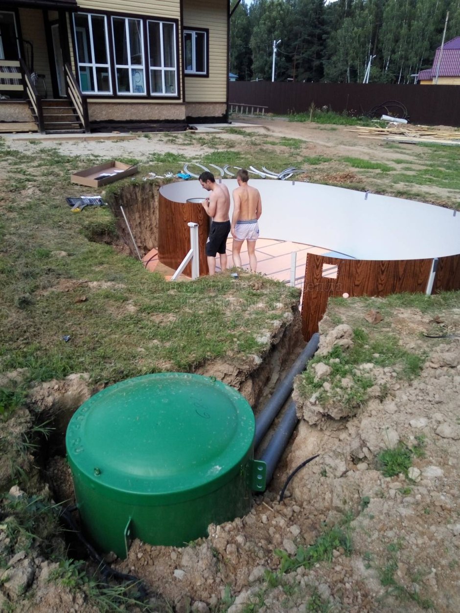 Бассейны вкапываемые в землю