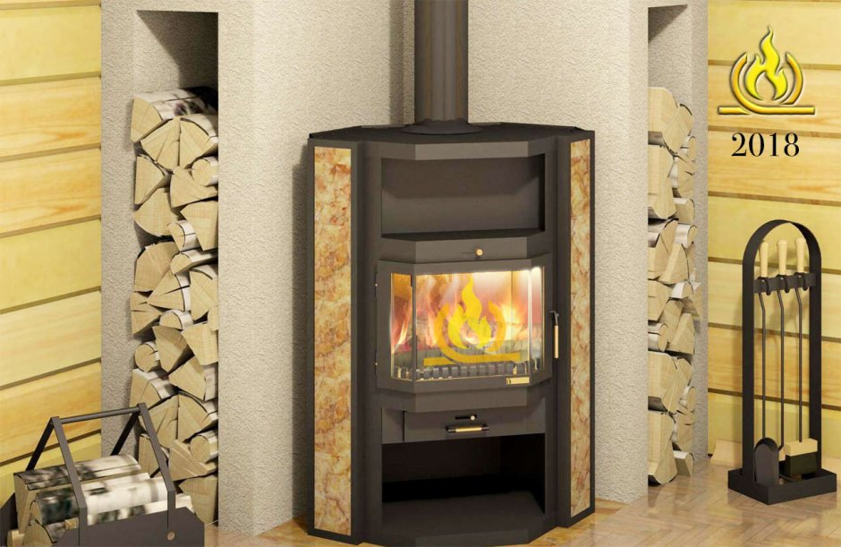 Печь камин МЕТА Амур 9 угловой