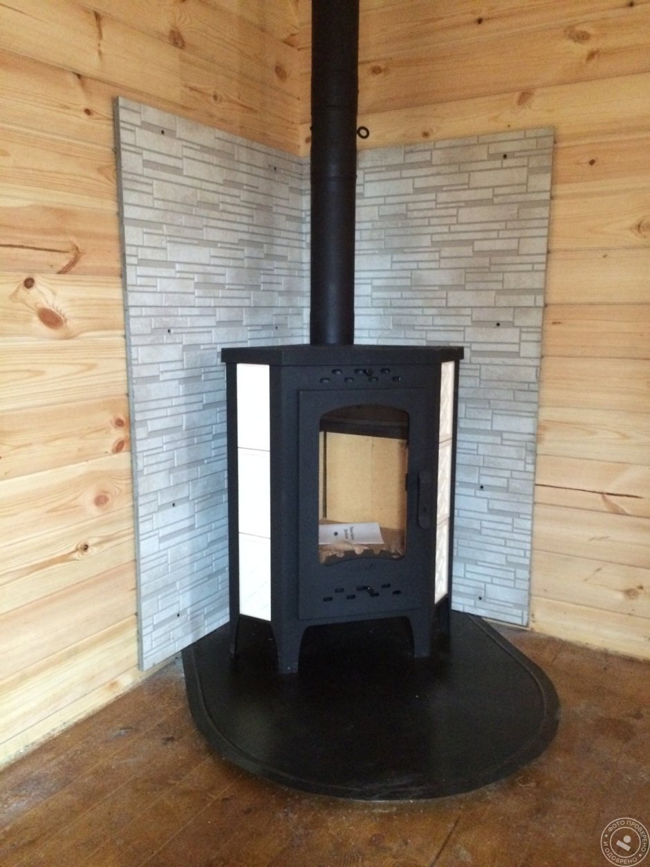 Печь-камин ECOKAMIN Бавария угловая (РК 145)