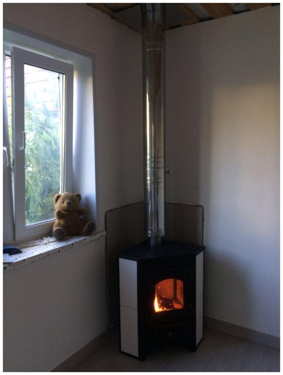 Дымоход Везувий на печь камин