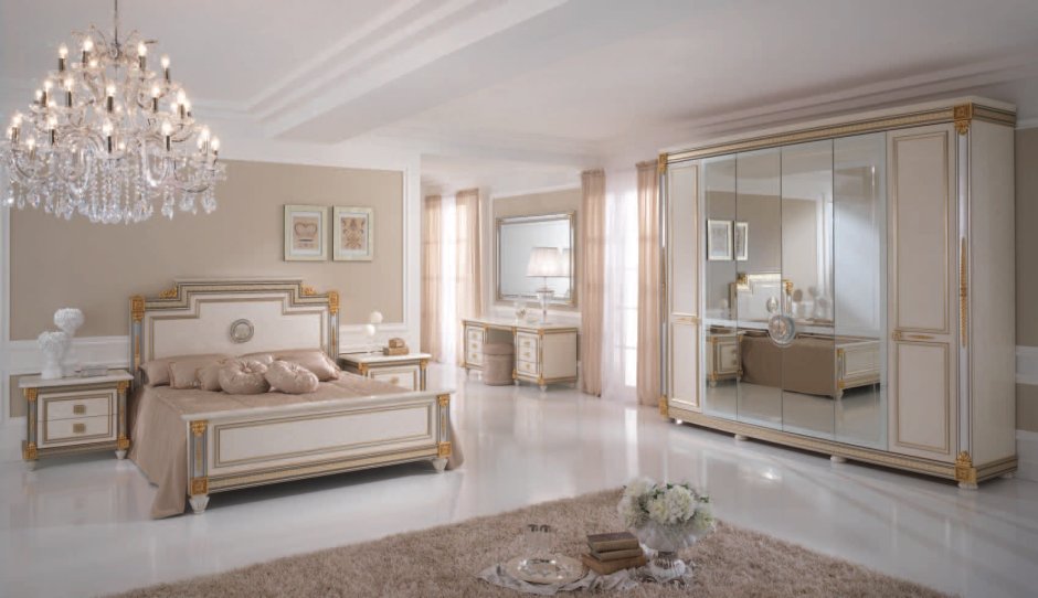 Итальянская спальня Либерти фабрика Арредо Классик