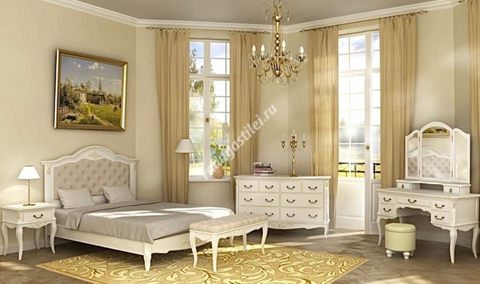 Спальня София слоновая кость Картас