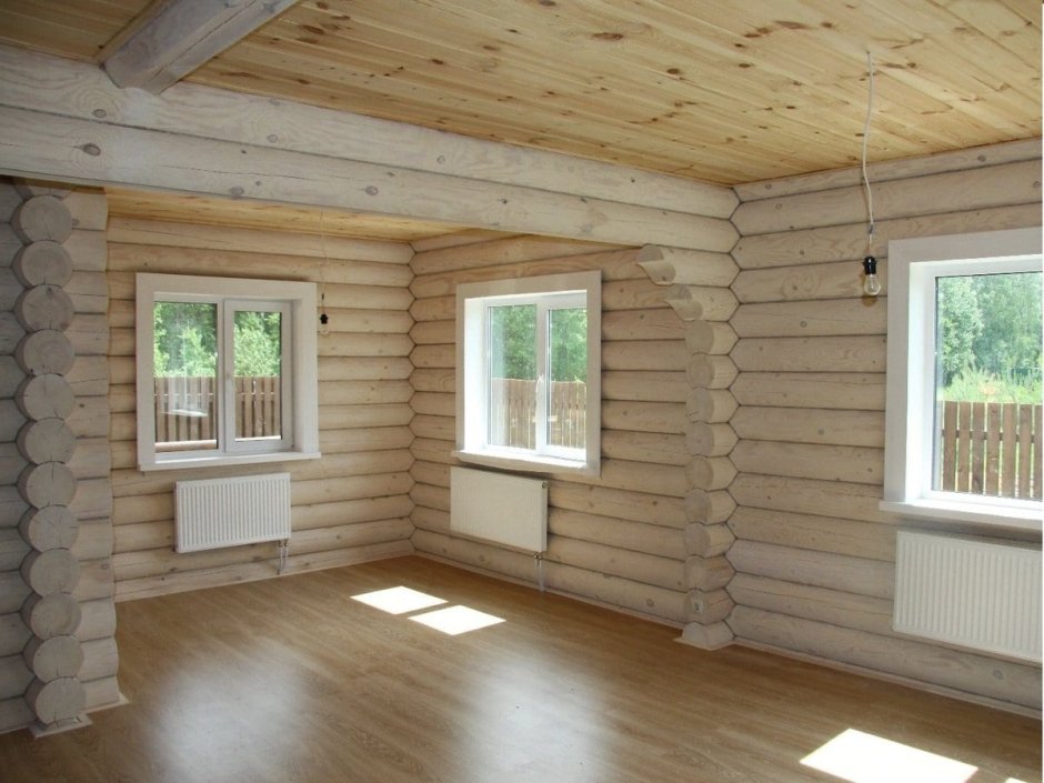 Внутренняя отделка сруба