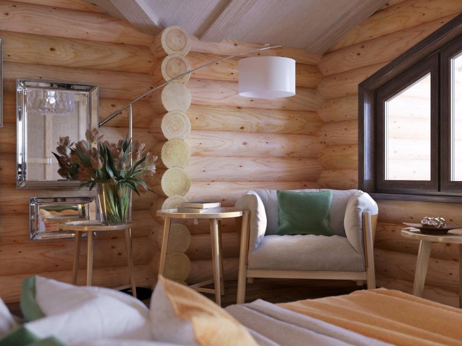 Интерьер сруба