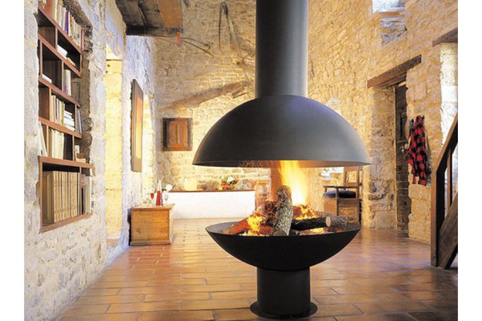 Дровяная печь-камин Focus Mezzofocus