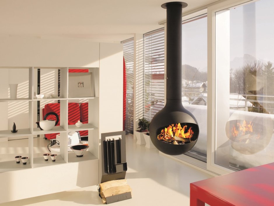 Камин Bathyscafocus Focus подвесной