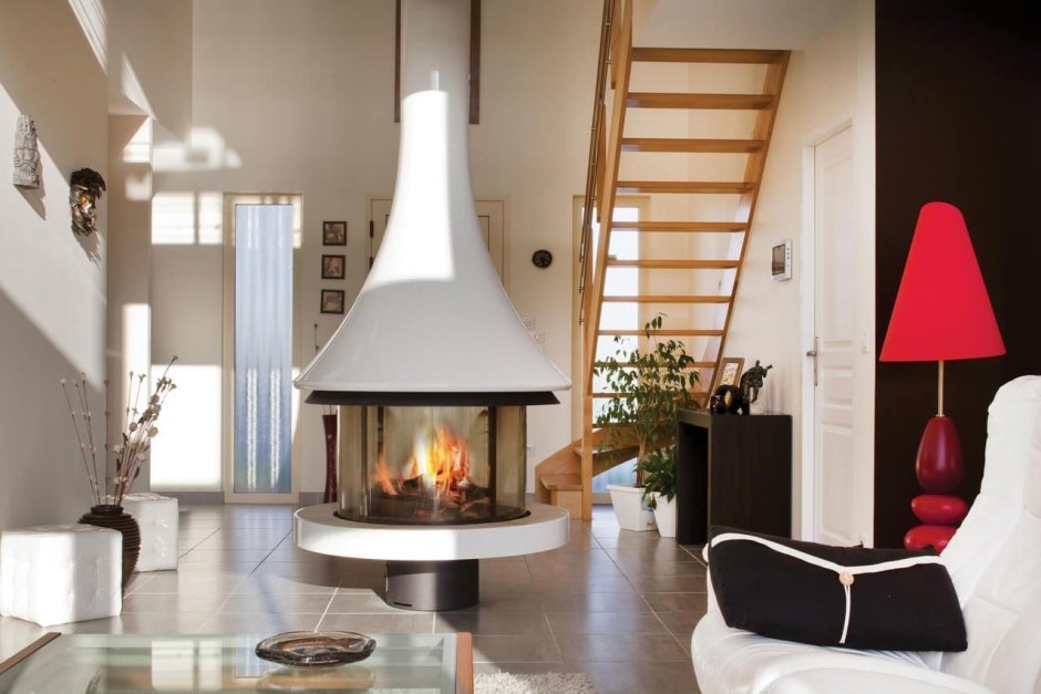 Камин Bordelet Eva 992 Центральный открытый