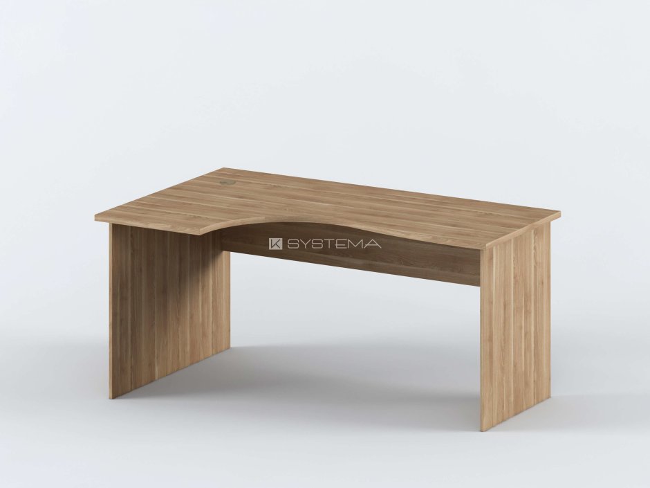 Угловой стол с царгами