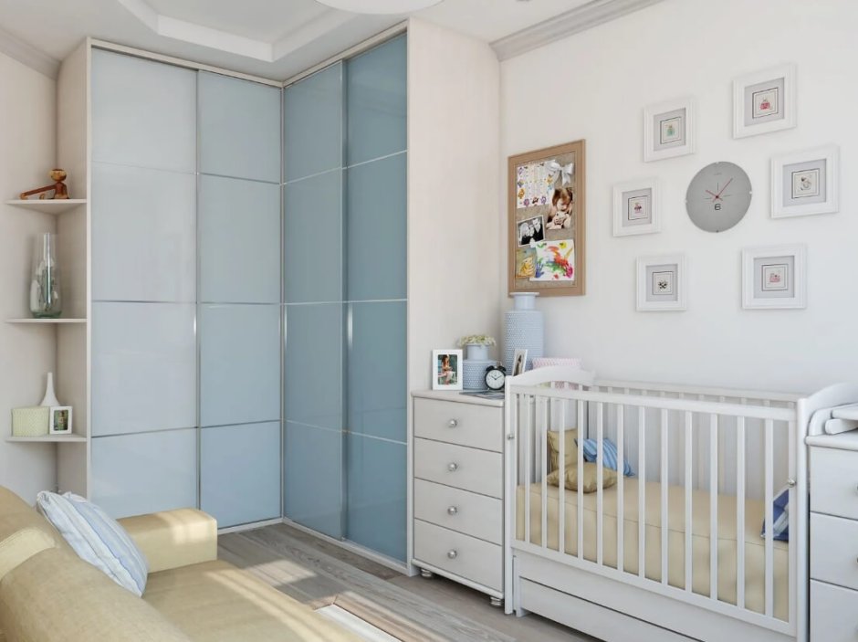 Комната для новорожденного и родителей