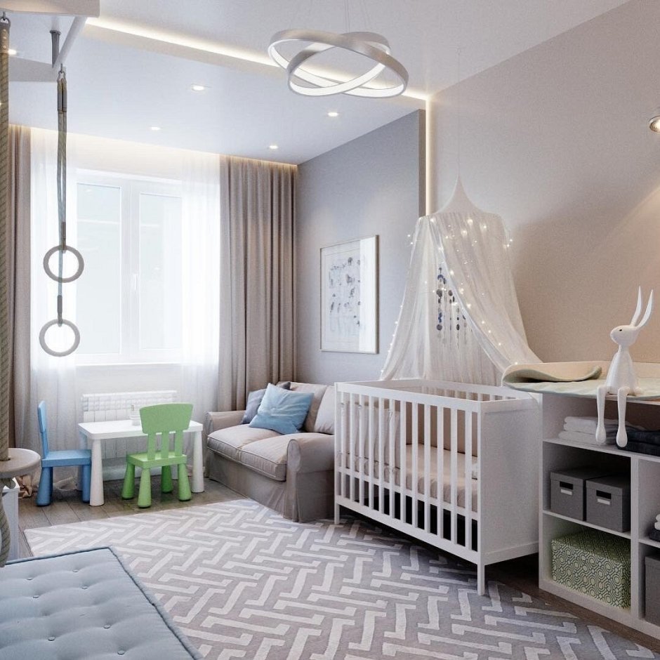 Детская комната для новорожденного