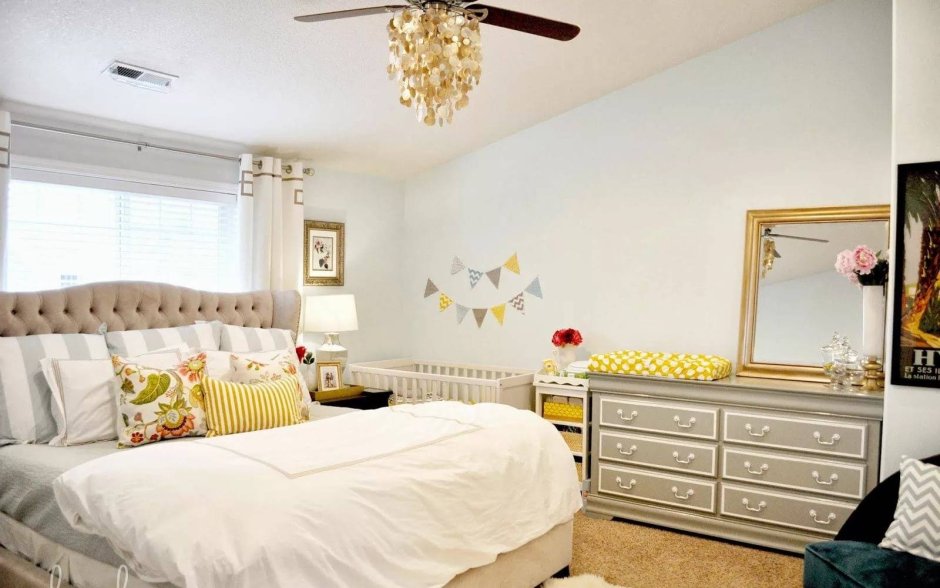 Интерьер родительской спальни