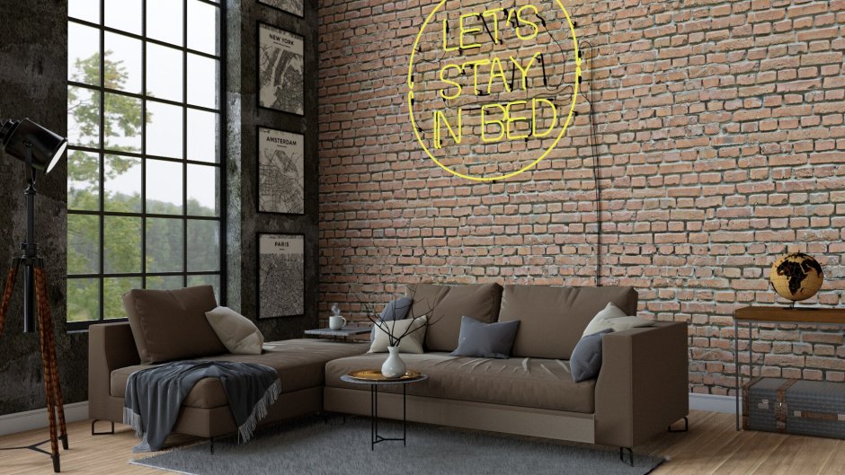 Орнамент в стиле лофт