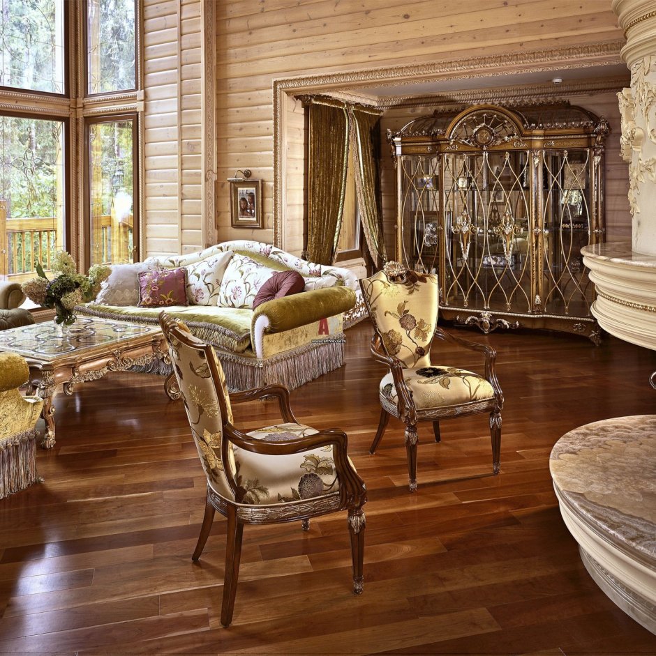 Марина Путиловская деревянный дом