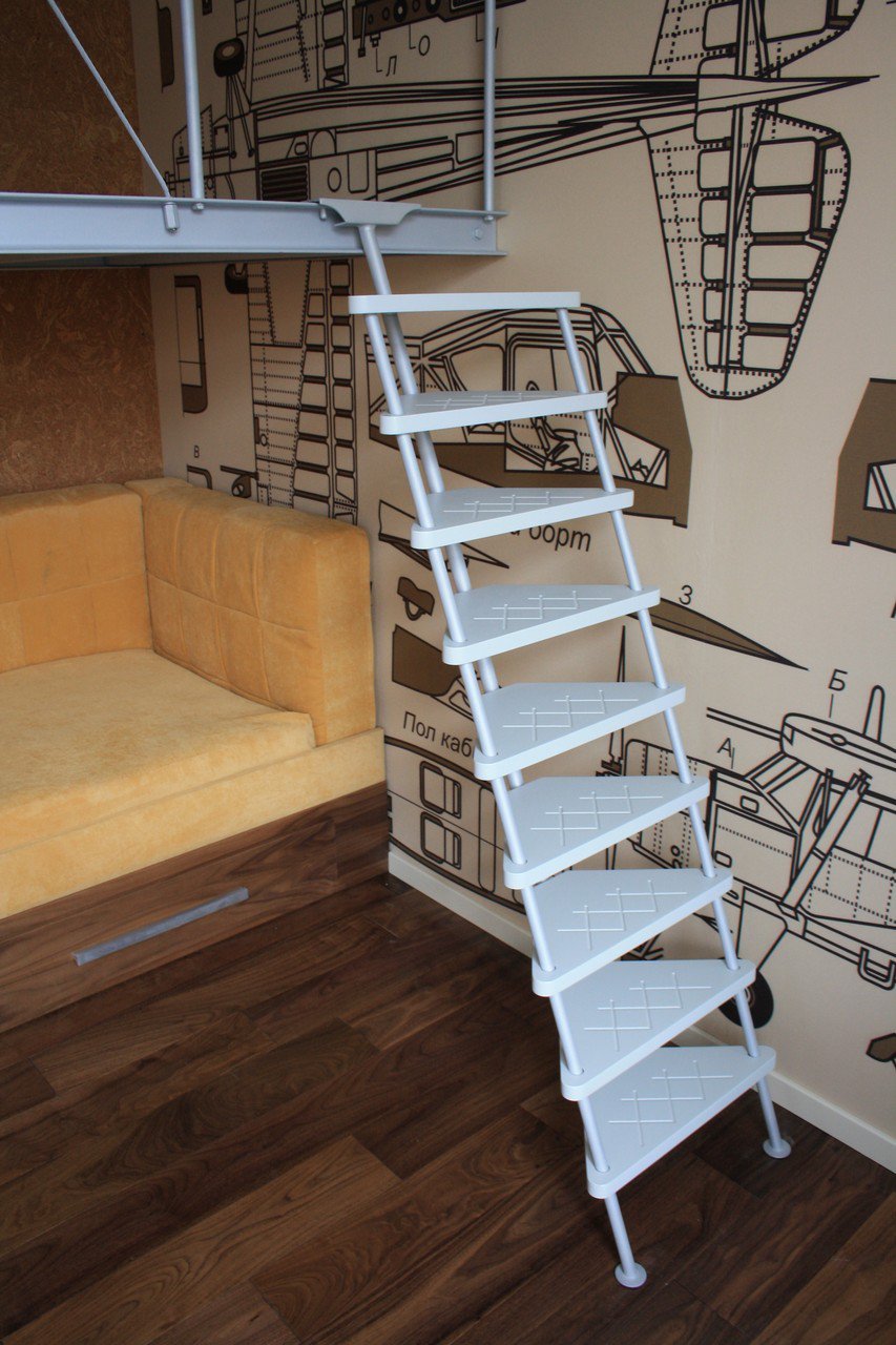 Лестница чердачная на второй ярус