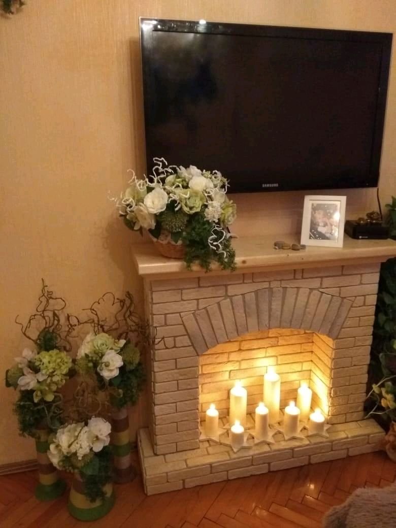 Имитация камина