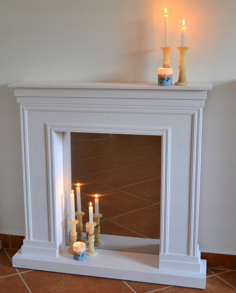 Декоративный камин для квартиры без обогрева