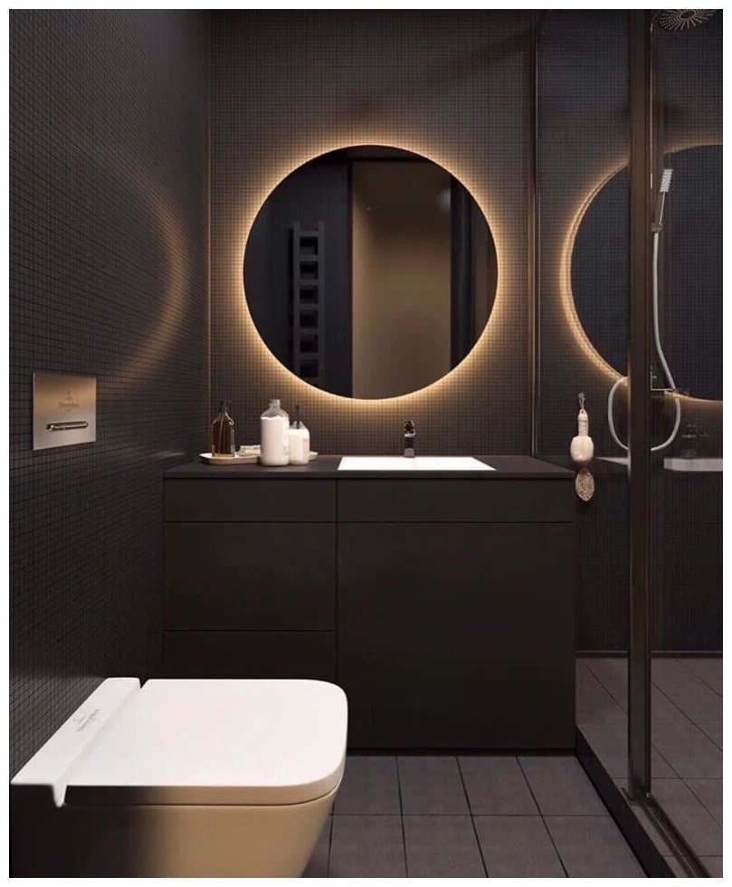 Сан узел в тёмный тоназ