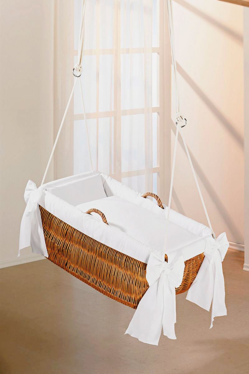 Кроватка люлька подвесная зыбка для новорожденных