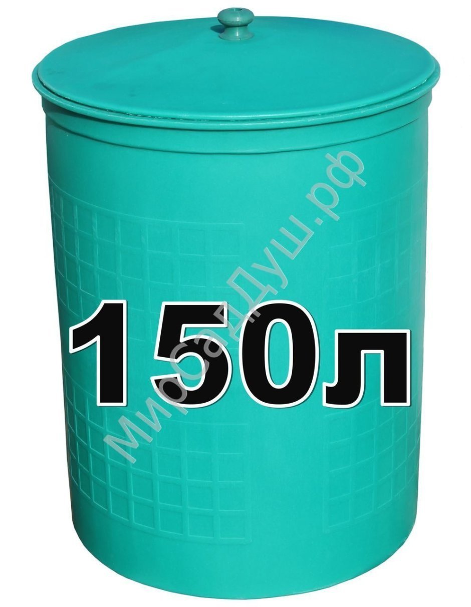 Емкость для воды в баню пластиковый