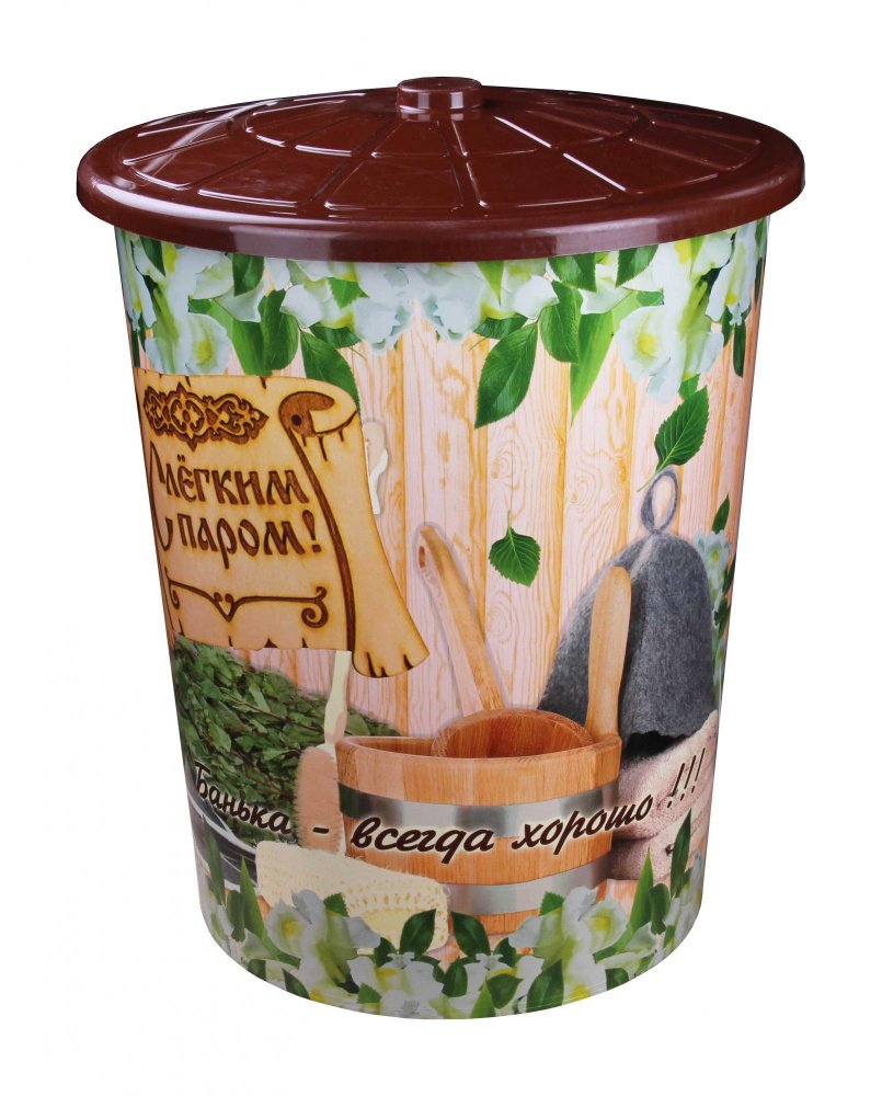 Бак 100,0л с/кр "с легким паром" (3) м6262