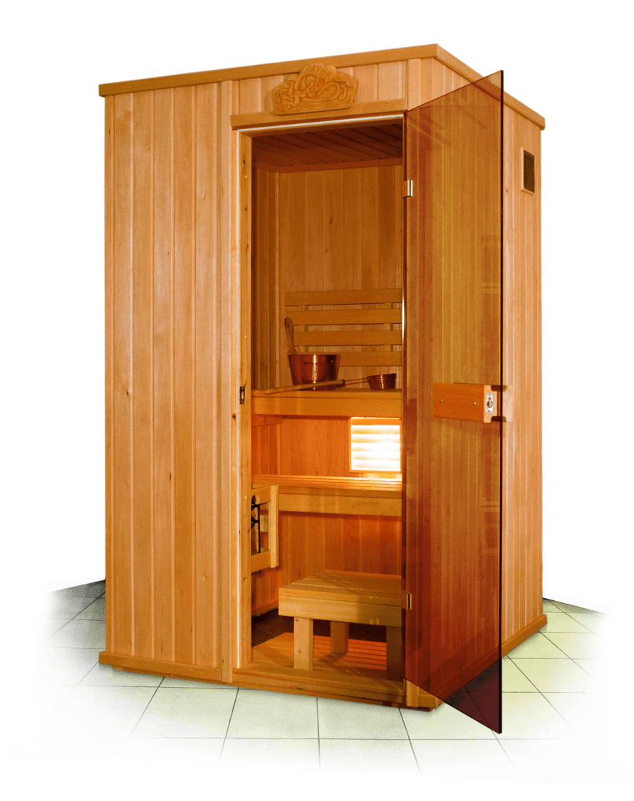 Финская сауна с кабиной 2200х1300