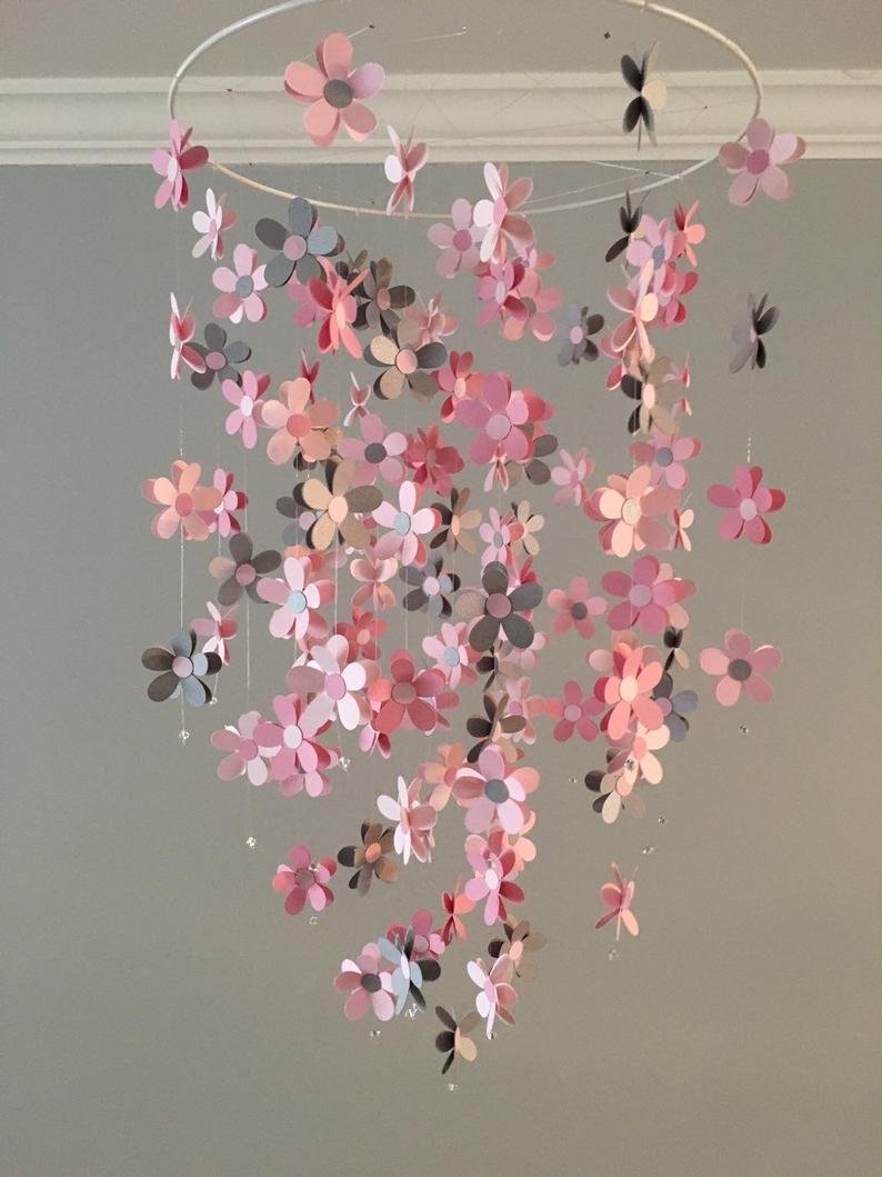 Мобиль из бабочек