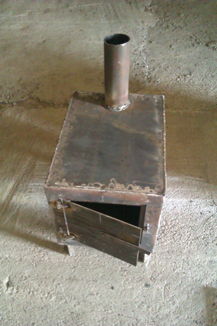 Буржуйка для бани