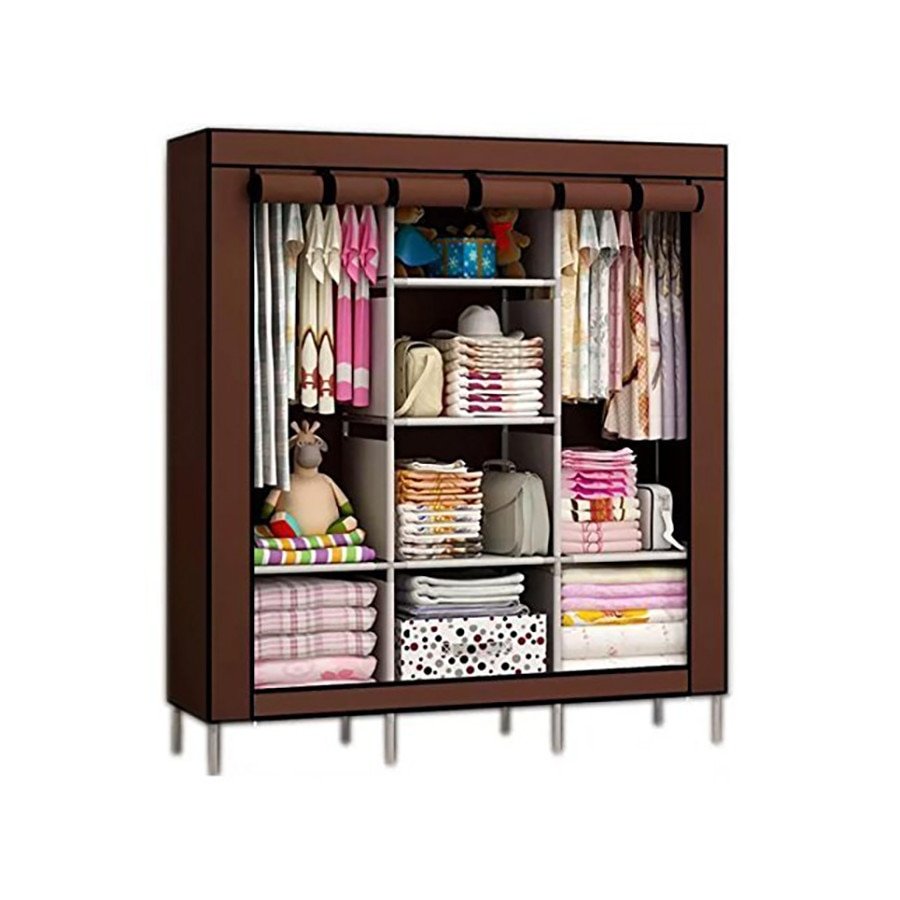 Складной каркасный тканевый шкаф Storage Wardrobe 175 130 45 см