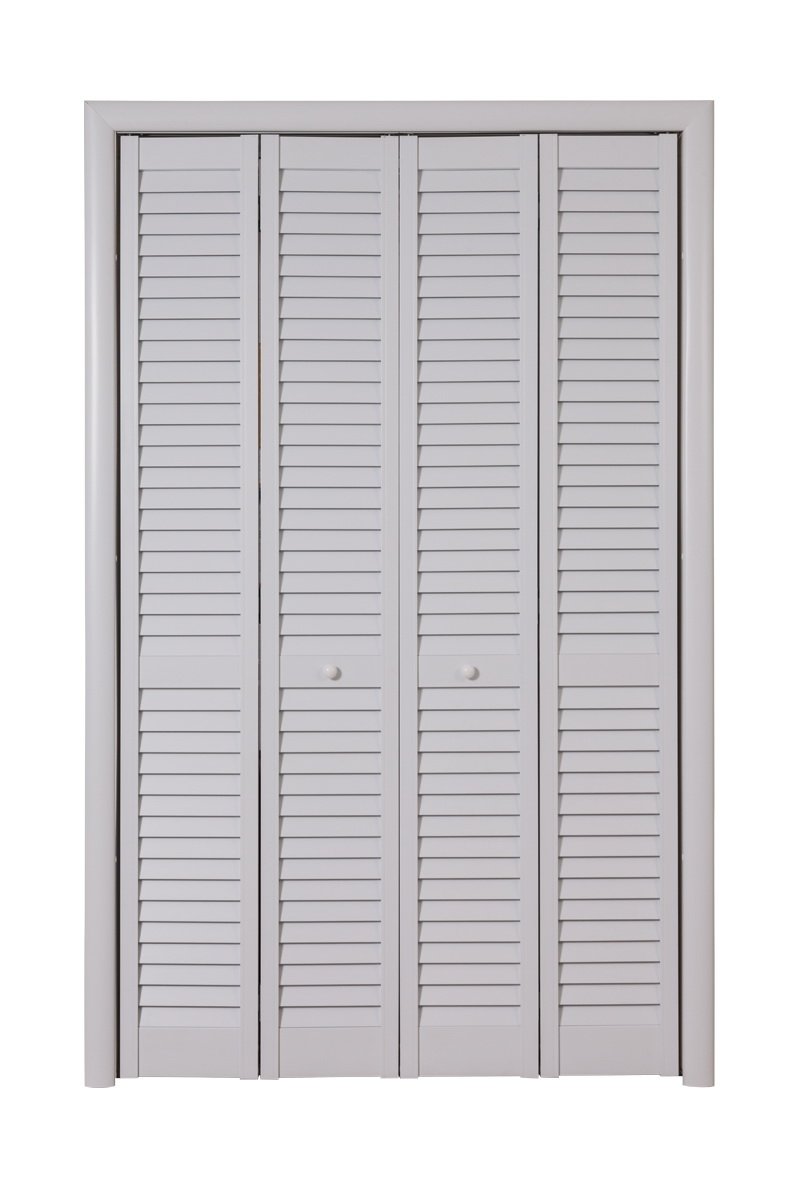 Двери жалюзийные 1608*2005 мм серый ясень