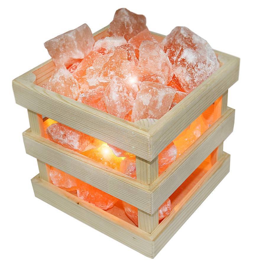 Солевая лампа ZENET zet-125 роза