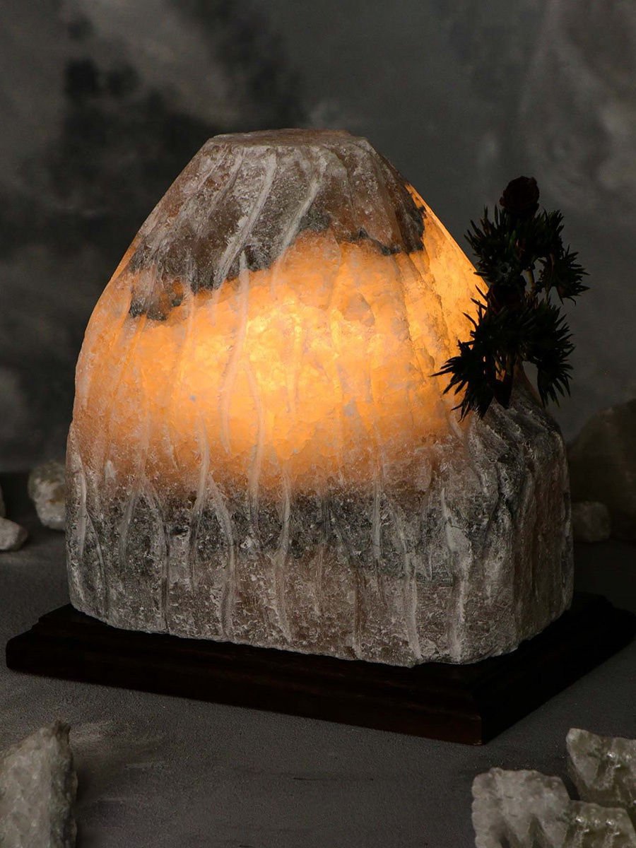 Соляная лампа "гора Эльбрус"