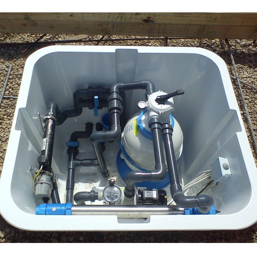 Приямок для насоса бассейна