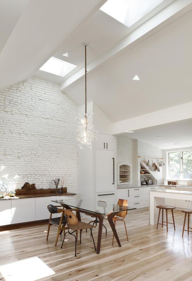 Белые стены в доме