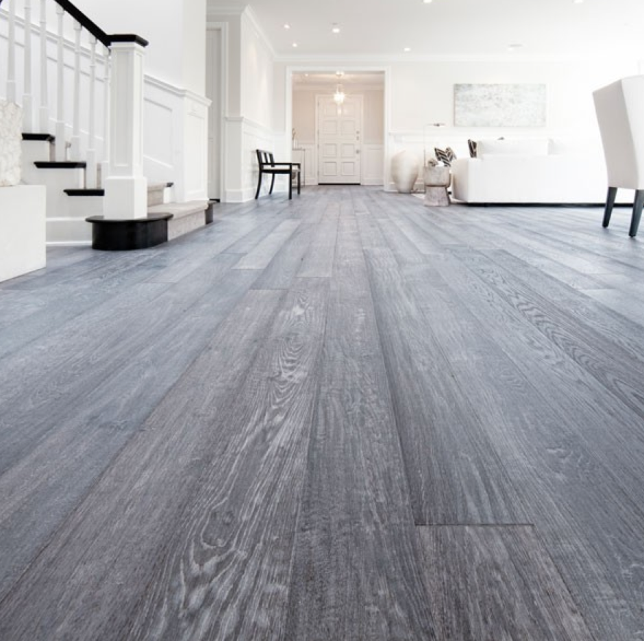 Серый ламинат в интерьере