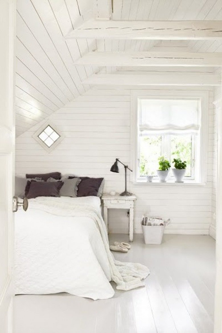 Стена вагонка белый лак