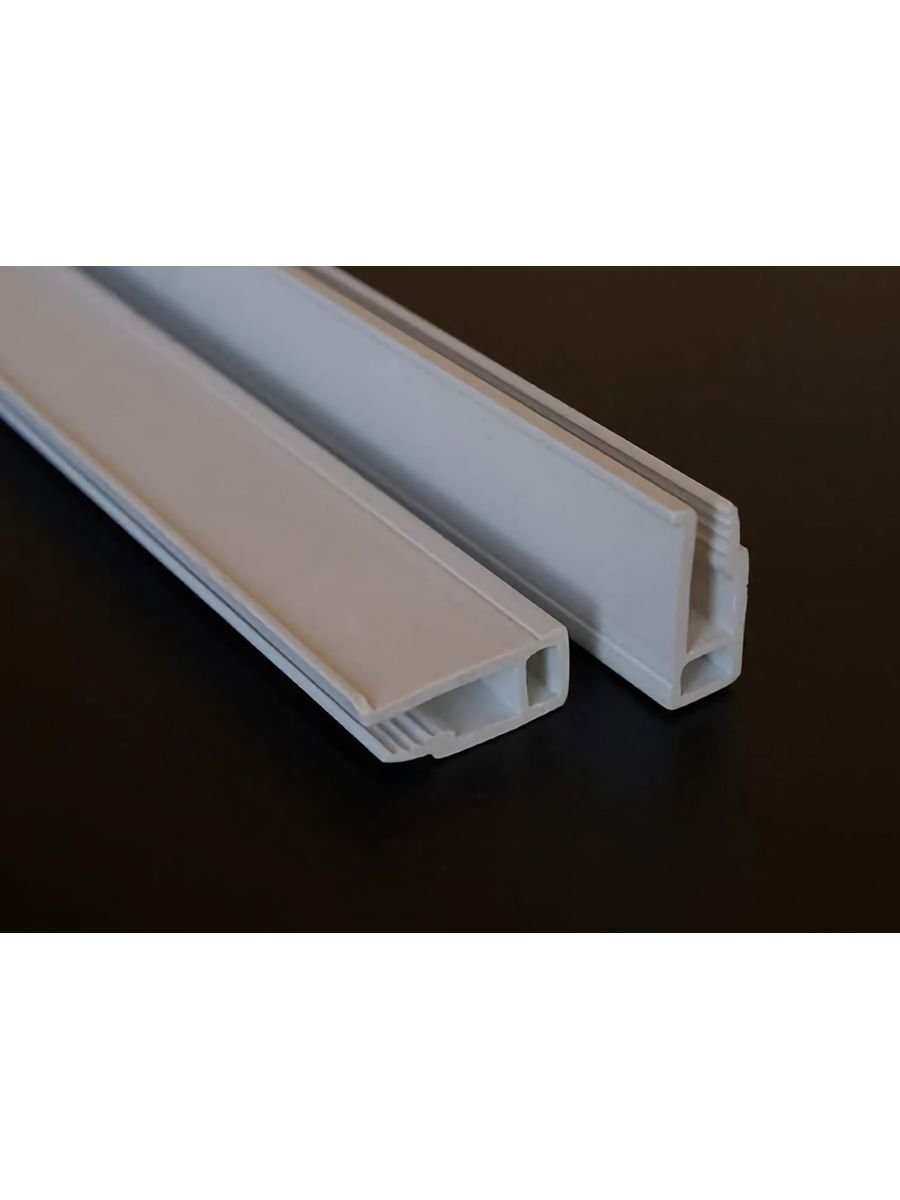 Крепление багета для натяжных потолков