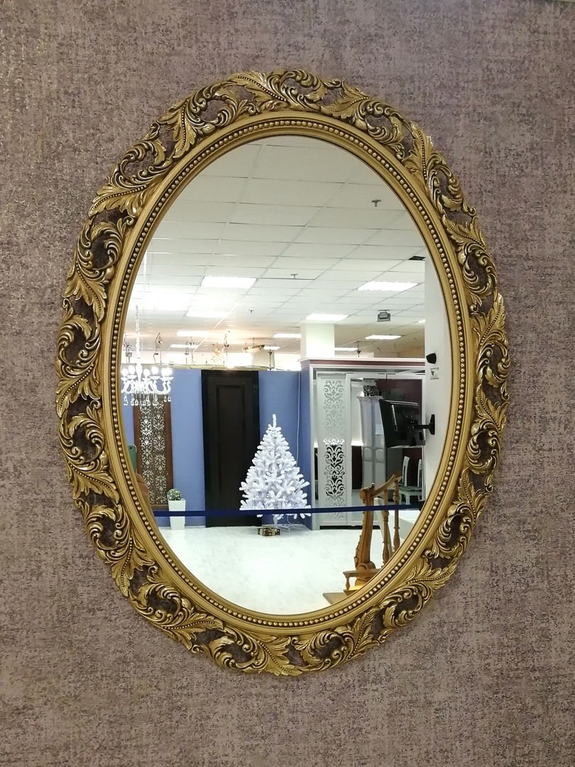 Зеркало овальное